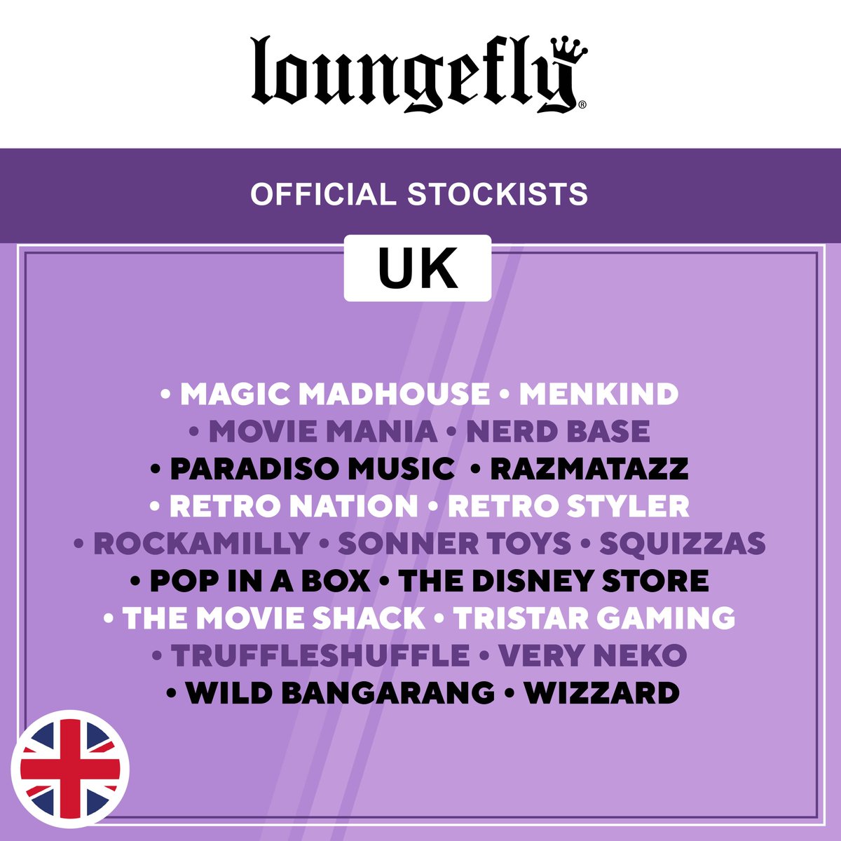 loungefly stockists