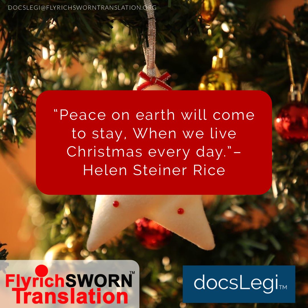 flyrichsworn's tweet photo. “Peace on earth will come to stay, When we live Christmas every day.” – Helen Steiner Rice

#christmas #quotes #flyrich #flyrichlanka #flyrichsworntranslation #fst #colombo #srilanka #translation #languages #translator #docslegi https://t.co/gmZkoMR2JQ