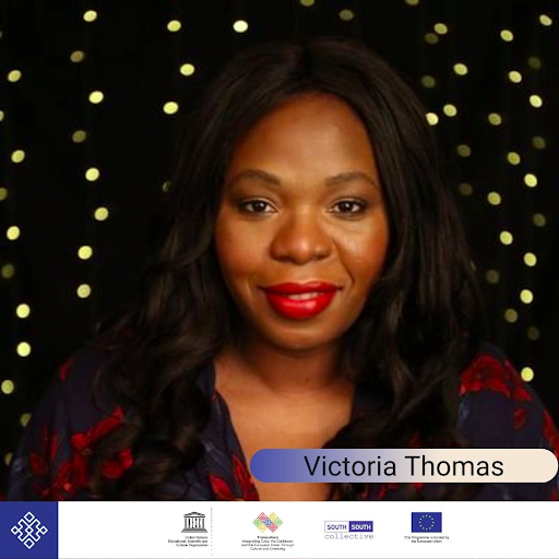 _SSCollective's tweet photo. Victoria Thomas is joining us LIVE from Scotland to discuss how creatives can make connections in the European market. 

#icectranscultura #EUConnection #EuropeanUnion #SouthSouthCollective #UNESCO https://t.co/2JFfH1FWuZ