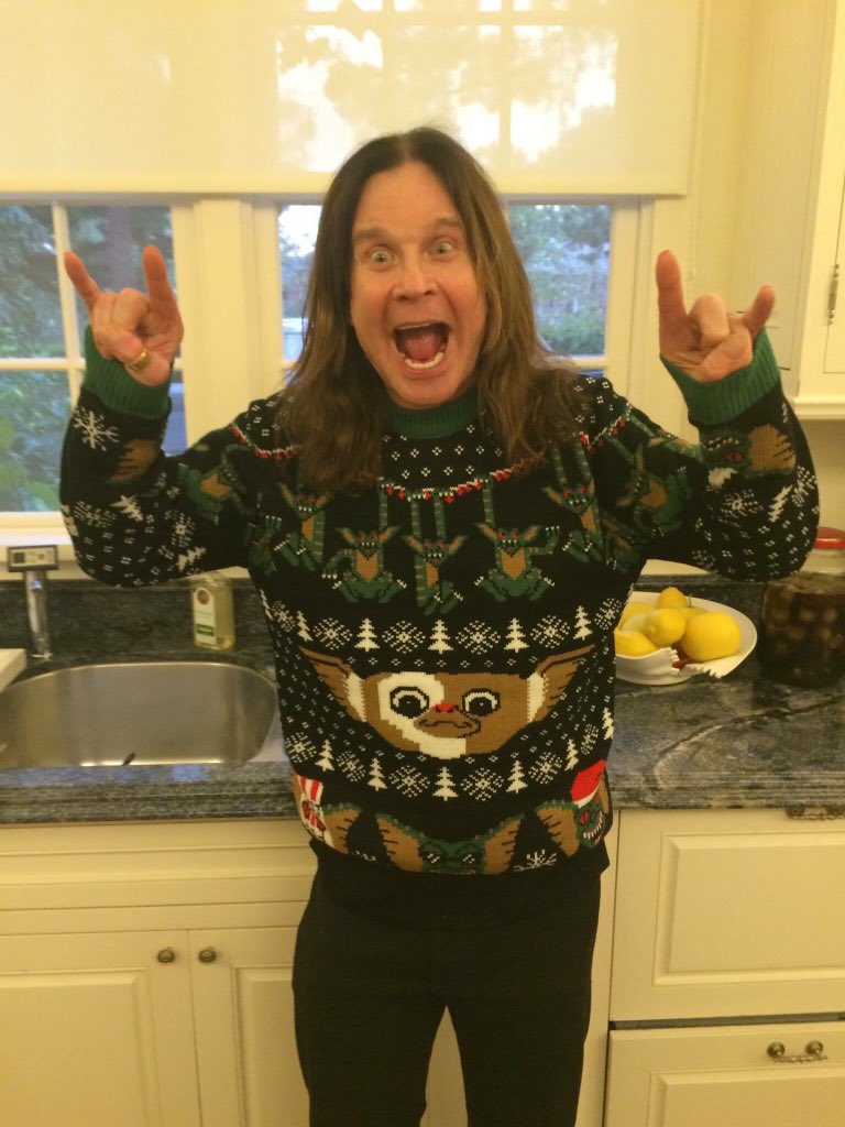 OzzyOsbourne's tweet image. Time to break these out
#sweater