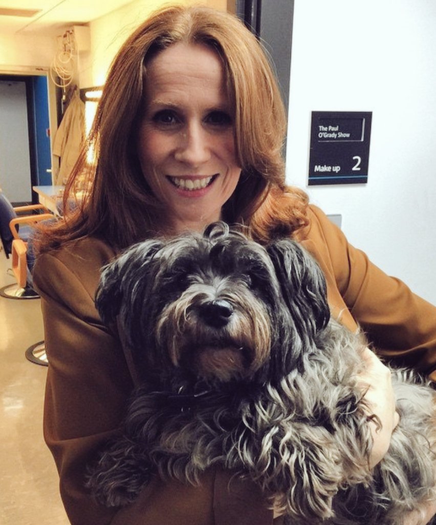 Catherine Tate being madly in love with dogs... a thread