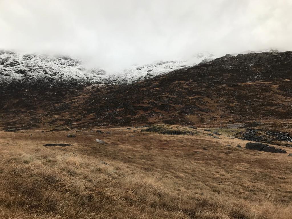 DoerksenSarah's tweet photo. Lovely wintery #NorthWales - I was sadly stuck in the house working but some snaps from my husband near #Beddgelert today.

(Not #Anglesey but the snowcapped wonderland that we can see from #Rhosneigr) https://t.co/Uu845smtxc