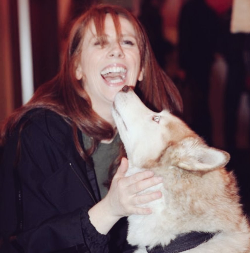 Catherine Tate being madly in love with dogs... a thread