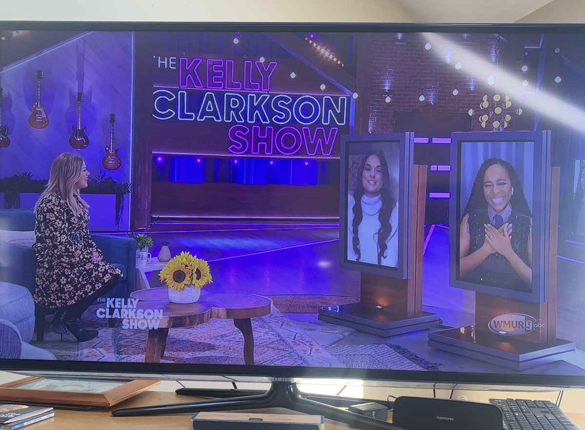 annsaxtonmurphy's tweet photo. Excited to see Noelle Lambert founder of @TheBornToRunFo1 on @KellyClarksonTV talking to her and @ajanaomi_king about her recognition as a @LOrealParisUSA #womenofworth https://t.co/uLaG6U80Ns