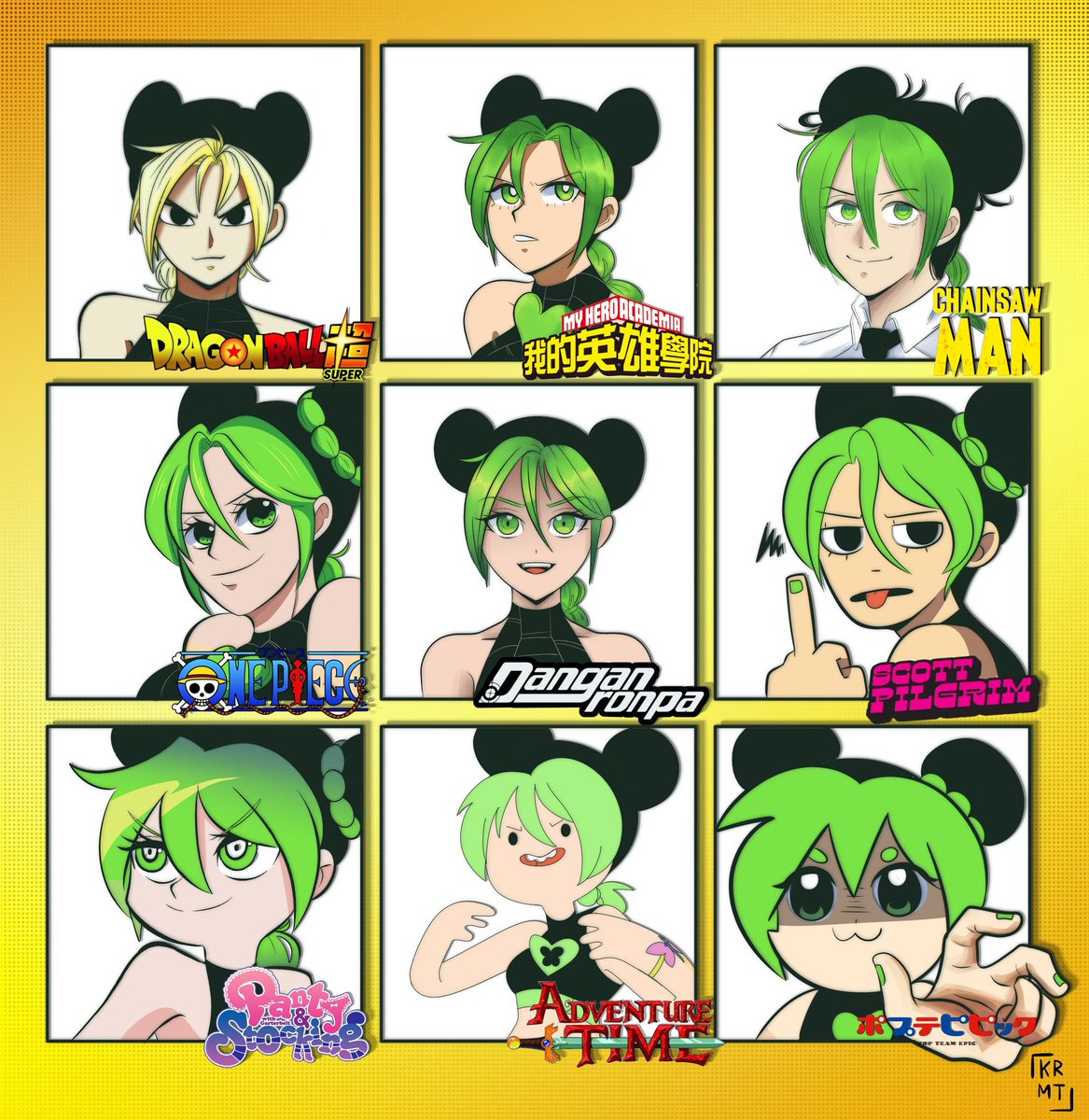 Hoenstly, I shouldn't be surprised that all my most popular stuff is just Jolyne lmao https://t.co/9IaKQirq3g 