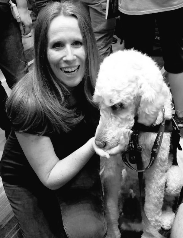 Catherine Tate being madly in love with dogs... a thread
