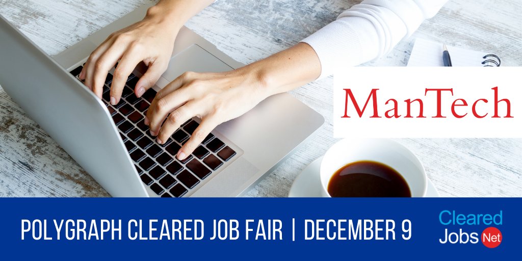 ClearedJobsNet's tweet image. Find your next opportunity with @ManTechCareers at our December 9 National Capital Region Polygraph Hiring Event #ClearedJobFair clearedjobs.net/job-fair-compa… #SNOWDeveloper #ISSO