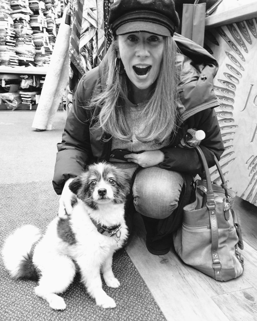 Catherine Tate being madly in love with dogs... a thread