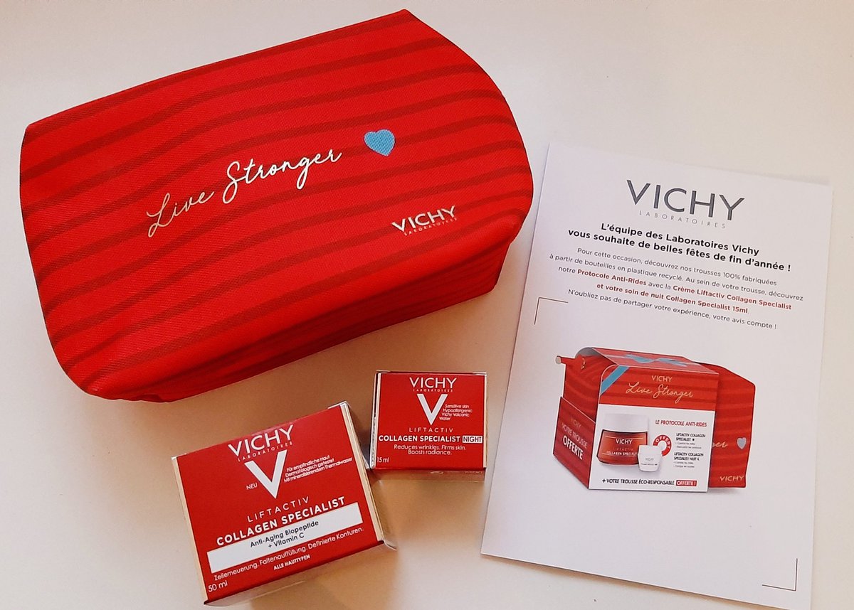 diverstests's tweet photo. J'ai reçu un magnifique coffret de Noël Protocole anti-rides Vichy Liftactiv Specialist!
Merci Vichy! @VichyFr

#FanVichy #ambassadrice #coffretcollagen #liftactiv https://t.co/usPOHThrC1