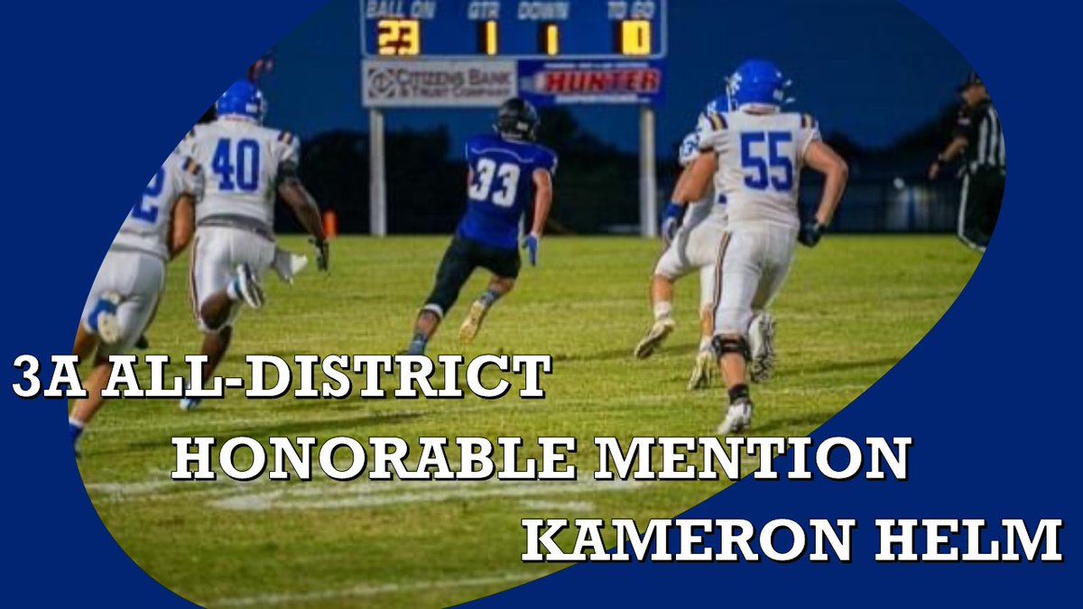 Dickson Football (@dickson_fb) on Twitter photo Congratulations to our 3A-2 All-District honorees Jack McDonald: 1st Team Wide Receiver, Brian Jennings: Injured Athlete and Kameron Helm: Honorable Mention Runningback. Congratulations to our 3A-2 All-District honorees Jack McDonald: 1st Team Wide Receiver, Brian Jennings: Injured Athlete and Kameron Helm: Honorable Mention Runningback.