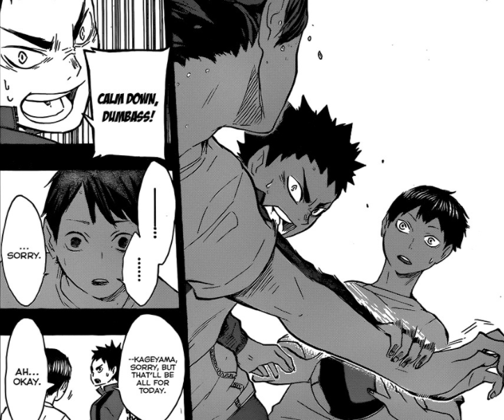 forever thinking about this moment like............. pls how r iwaoi this loud 