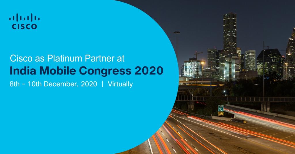 CiscoSP360's tweet photo. Join us at #IMC2020Virtual from 08th - 10th December 2020 where we are a Platinum Partner and hear from our leaders around topics from #5G, #security, and bridging the digital divide: https://t.co/IuBFFTGASU #CiscoatIMC https://t.co/8bWuC6g0TM