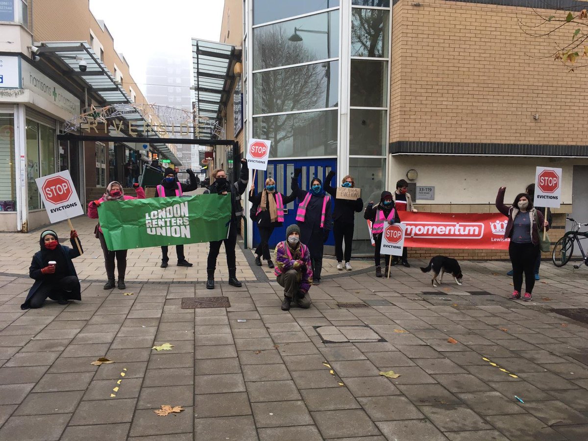 Our local Momentum members were proud to support the <a href="/LDNRentersUnion/">London Renters Union</a> eviction resistance today.

Momentum stands firmly against unscrupulous landlords and lettings agents, and will continue to mobilise members to support the great work of tenants unions.