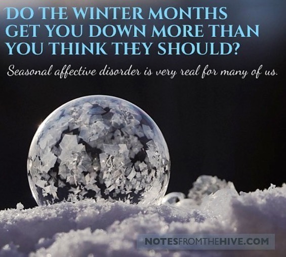 NotesfromHive's tweet image. Seasonal affective disorder (SAD) is a type of depression that's related to changes in seasons.If you're like most people with SAD, your symptoms start in the fall and continue into the winter months, zapping your energy and making you feel moody. At hom… instagr.am/p/CIgMD5OLaHa/