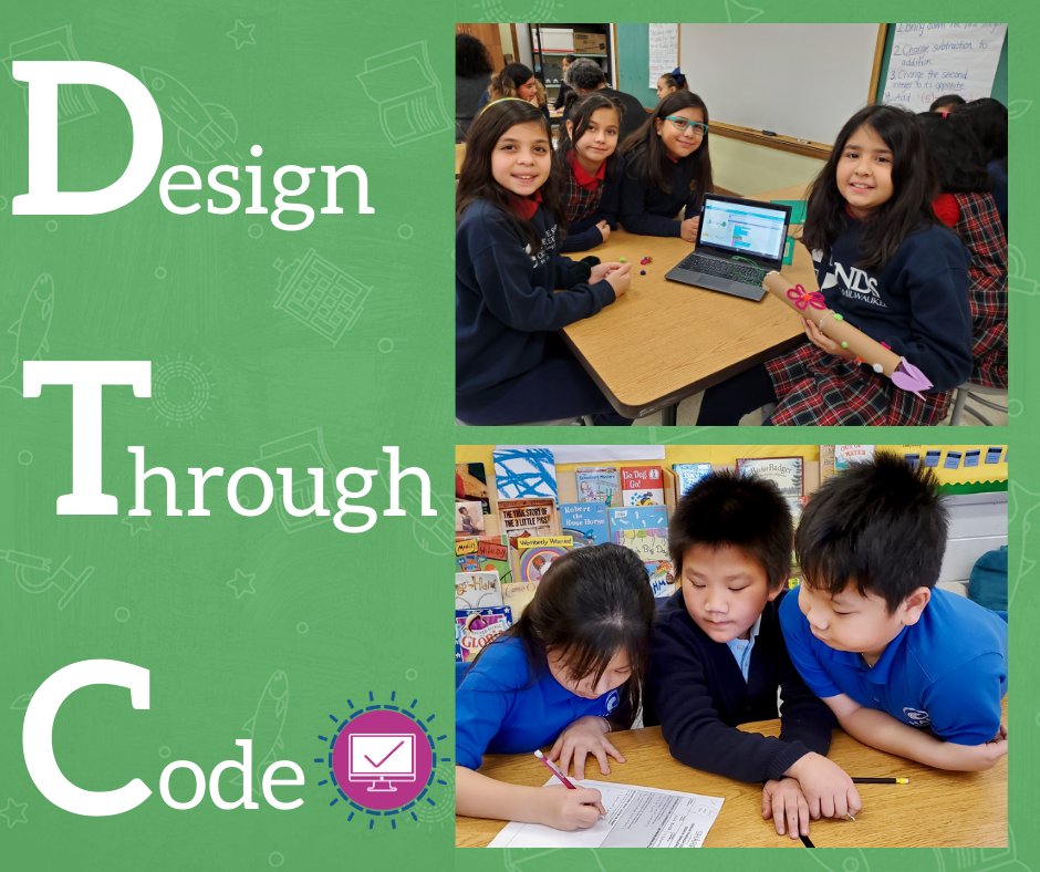 SHARPLiteracy's tweet photo. Today kicks off MKE Hour of Code week, and we are so excited to participate! SHARP encourages students to learn coding not only this week but all year round through our cutting-edge Design Through Code programming for 3rd-5th graders. @MKETechHub #MKEHourofCode #MKETech https://t.co/4w3fqfz8Ou