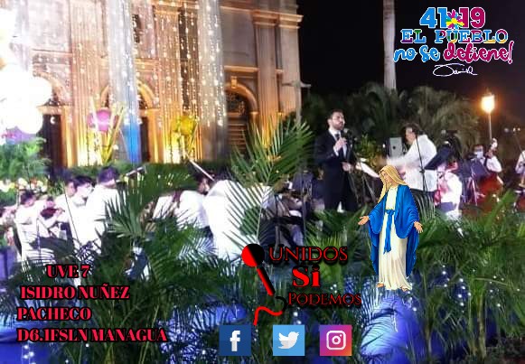 D6UT7's tweet photo. +Galería | Serenata en honor a la Purisima Concepción de María desde la Plaza de la Revolución. 🙏🏻💒🌠

¿Quién causa tanta alegría?
https://t.co/vJHCDZwsO5
https://t.co/tlIU7kwemG https://t.co/n0K6b20KPo