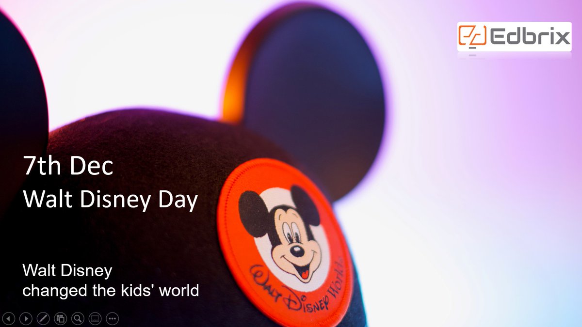edbrix's tweet image. Walt Disney changed the kids' world@edbrix wishes everyone  happy  #waltdisney #kids 😍