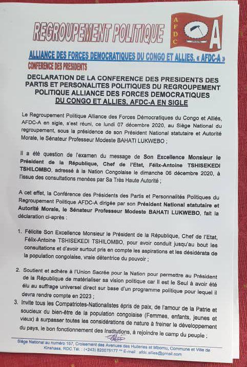 Roger Lumbala wa Tshitenga tweet media