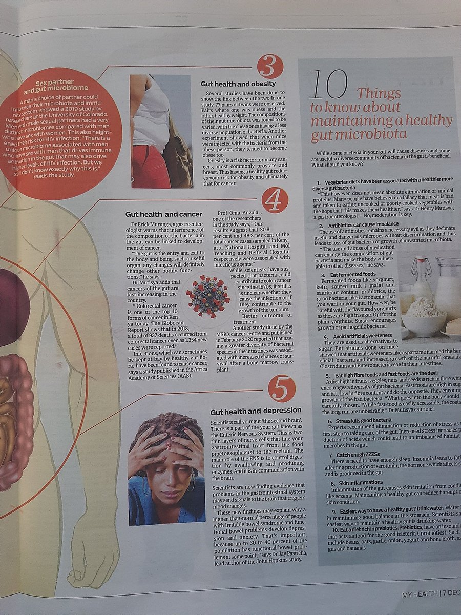 amerix's tweet photo. Glad to see journalists (@StandardKenya) spreading the #FoodFriday gospel.

The more we unlearn, the better for all of us.

The simple carbs industry had brainwashed us with a distorted nutrition curriculum. 

Better health begins with a healthy gut.

#BetterTogether https://t.co/5uzPE48bTC