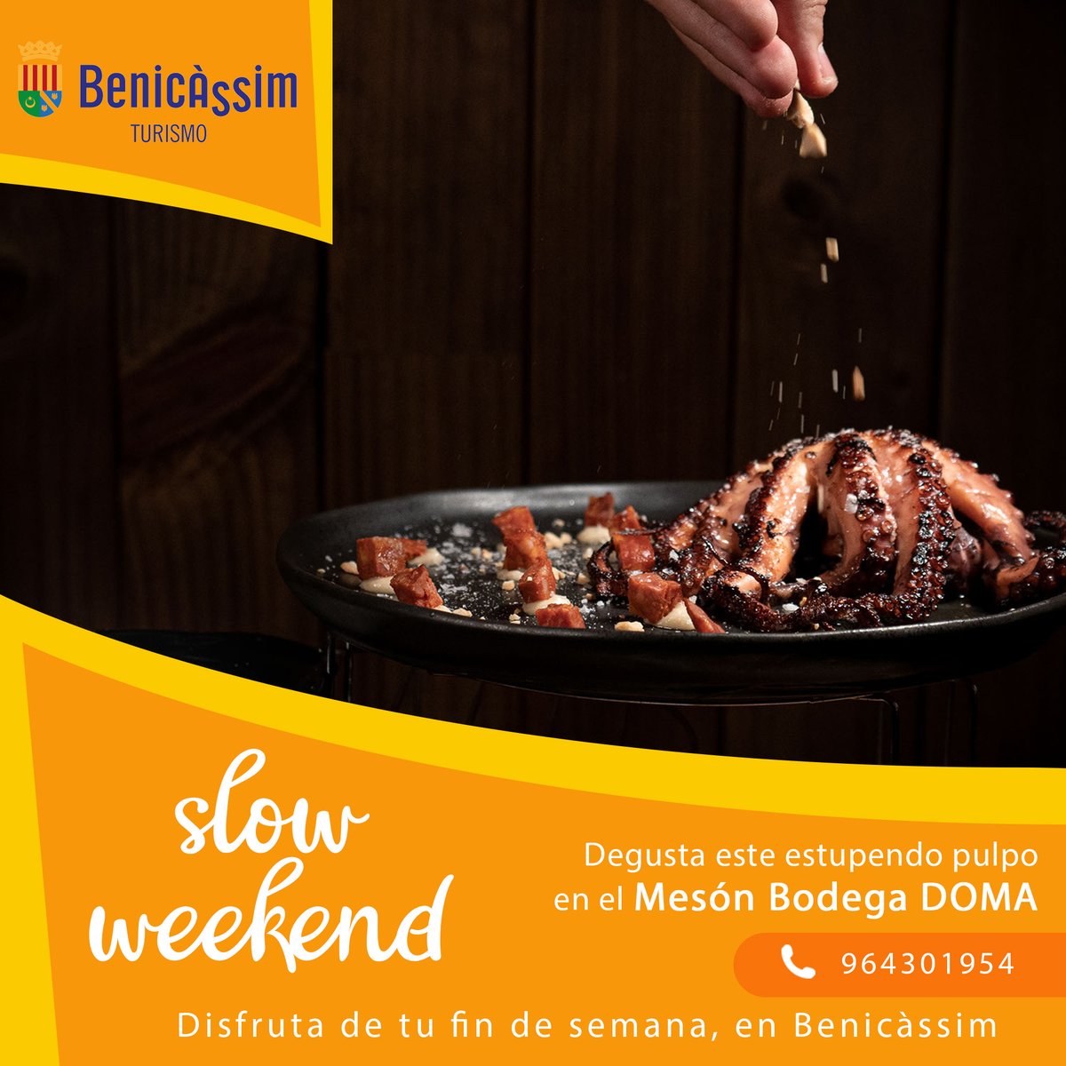 tmobenicassim's tweet image. No te lo pienses más. 🤩 Los deliciosos platos de Doma te están esperando en #Benicàssim. Reservas 📞 964 30 19 54 #SlowWeekend
