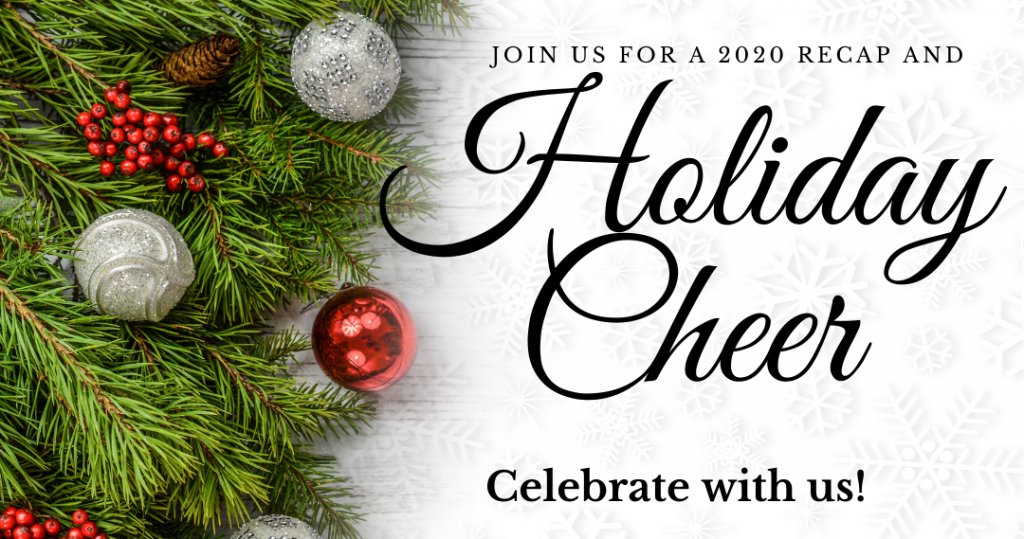 Join our virtual Holiday Wrap Up Event!
December 9th from 5:00-6:30 CT

⭐️Win Starbucks and Amazon prizes in Trivia
⭐️Mixologist from Ivy Restaurant teaching you how to make your own Holiday cocktails 
⭐️2020 Recap of Hub88 

Sign up: lnkd.in/gFsatXh