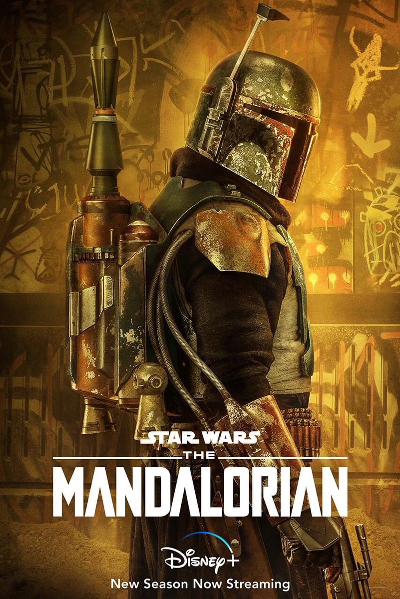 NEWS: Boba Fett gets a character poster for #TheMandalorian!