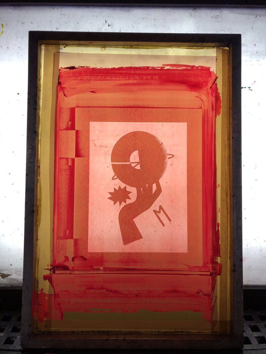 « Bim Bam Boom » ! Comme dit #Lululanantaise avec cette affiche « décolle-toi la rétine ! » 
👉 en boutique sur Etsy > cornerserigraphie
#illustration #vintage #musique #vinyle #screenprinting #serigraphie #womenpower #madeinfrance #fabriqueaparis #paris13 #artisanat