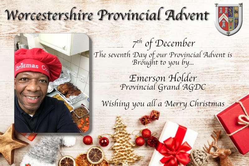 WorcsMasons's tweet photo. One of our smiling AGDC’s today! It’s getting cold outside so we hope you’re staying warm and maybe a cheeky mince pie as well! #ugle #mason #freemason #masonic #worcs #worcestershire https://t.co/Te0ay1F0oA