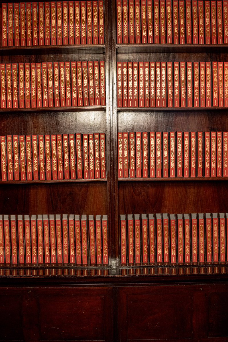 chambermagic's tweet image. Pre-Orders of my new book are now live! During the pandemic I worked remotely with Assouline's art director to create a luxury coffee table book for all lovers of magic. No expense has been spared. I can't wait for people to start receiving, and reading, this book.