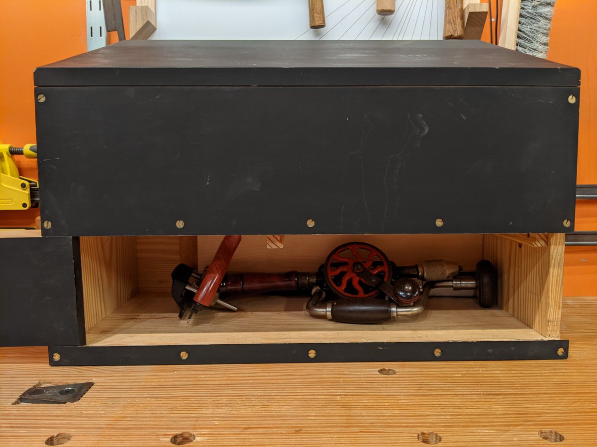 Next is the Veritas small plow plane. This one I do use all the time as I find grooving operations to be relatively foolproof and enjoyable. Bonus "in-use" photo on this one.