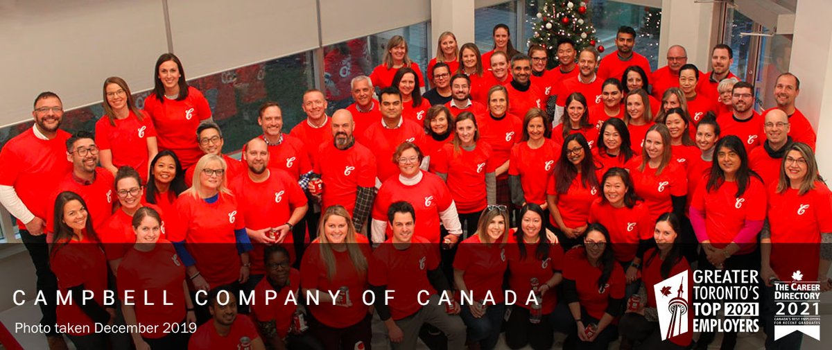 We are honoured to be named one of <a href="/top_employers/">Canada's Top 100 Employers</a> ‘Greater Toronto’s Top Employers 2021’. With the challenging year we’ve faced, the safety and wellbeing of our employees continues to be one of our top priorities. ❤ reviews.canadastop100.com/top-employer-c…
#GTATopEmployers #topemployers2021