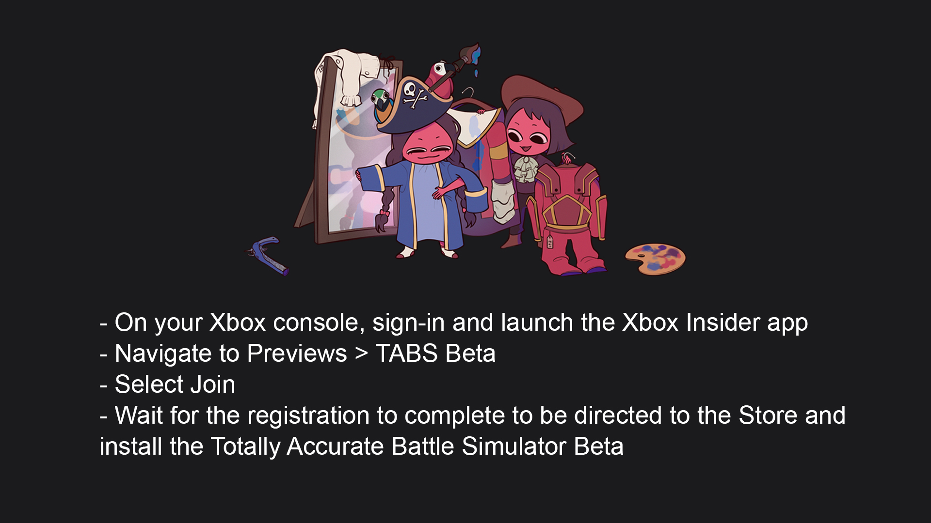 Landfall For Xbox The Unit Creator Update Is In Beta Through The Xboxinsider Hub You Can Join The Beta On Xbox By Following The Steps In The Picture Below Get Landfall For Xbox The Unit Creator Update Is In Beta Through The Xboxinsider Hub You Can Join The Beta On Xbox By Following The Steps In The Picture Below Get