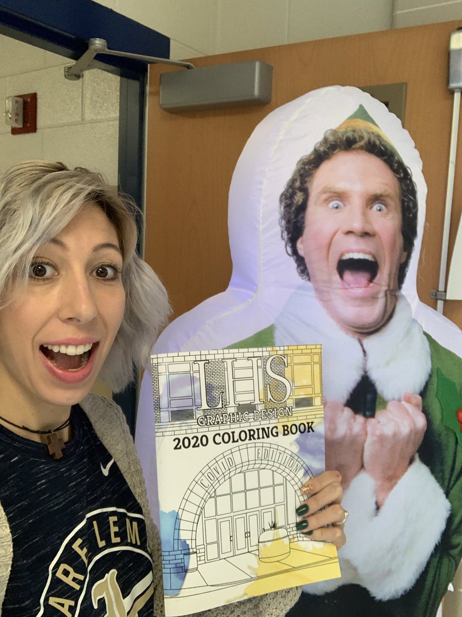 Mrs. Idell (@lhs210idell) on Twitter photo Buddy and I are supper excited about the Graphic Design coloring book that came in today!! #GoLemont #elf #GraphicDesign #art #lemontart #LoveMySchool <a href="/Lemont_HS/">Lemont High School</a> Buddy and I are supper excited about the Graphic Design coloring book that came in today!! #GoLemont #elf #GraphicDesign #art #lemontart #LoveMySchool <a href="/Lemont_HS/">Lemont High School</a>