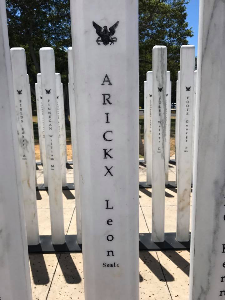 I visited Pearl Harbor in 2017 - one of the most powerful experiences of my life. I was able to visit the Oklahoma memorial, find his name, and send a picture to my grandmother (Leon's niece). It meant a lot to her, she's never forgot receiving the news of her uncle's death.