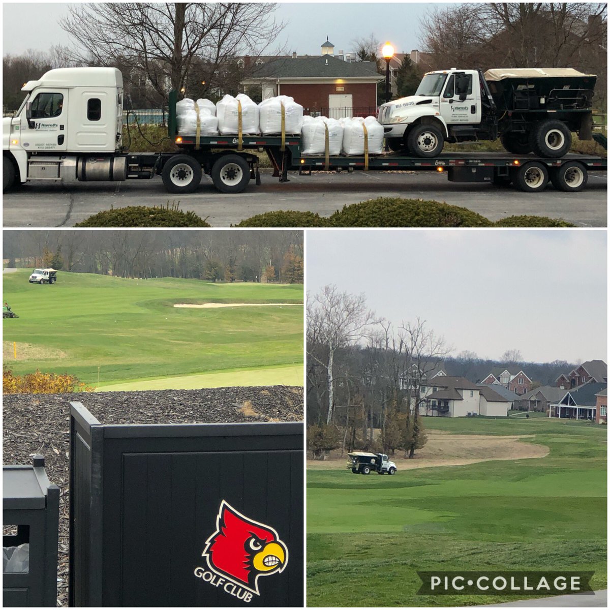 LeefordSimpson's tweet photo. Pounds on the ground @UlgcGrounds @Ulgcgolfsupt personal custom blend @HarrellsLLC 📡 application on 75 acres @jimelliss @SyngentaTurf dormant bb’s and barricade combo! #PreM #noweeds🌱 #2021⛳️prep #RightandTight #aj🚛 #customblend💻 #precisiontechnology https://t.co/wWnGKjoUa5