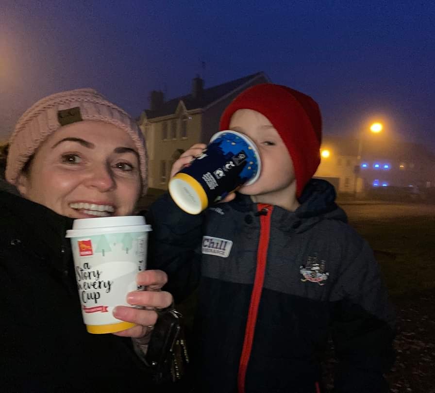 theheartangelb's tweet photo. Well done to Robbie. He decided to treat the young girls behind him in the queue in Spar and paid for their hot chocolate. Fantastic #randomactsofkindness in memory of #theheartangel ❤

See https://t.co/l484Wy1Ji3 for more info and to get involved. https://t.co/JGPQoCymi3