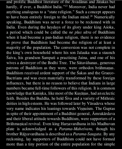 The reason is very simple, Buddhism became dependent on the very same thing which Buddha had warned against, Sanskrit and largely became a religion of academics.