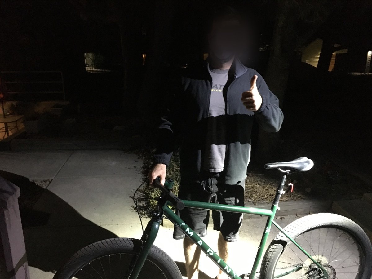 boulderpolice's tweet photo. Hey hey #Boulder #cyclists! Have you done the Number 1 thing you can do to protect your bike? Not sure what that is? Register it with @BikeIndex That's why officers were able to return this man's bike a month after it was stolen. Register yours at  https://t.co/0PUpOBxb08 https://t.co/24C5KgDIsC