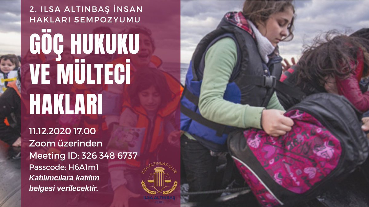 interlaw_au's tweet photo. 2. ILSA Altlnbaş İnsan Hakları Sempozyumu bu yıl "Göç Hukuku ve Mülteci Hakları" konusu üzerine gerçekleşecek. 
Etkinliğe katılmak isteyen kişiler aşağıdaki linkten başvuru formuna ulaşabilir⬇️
https://t.co/gLsFJ3zobm https://t.co/6vNY3SUrBt
