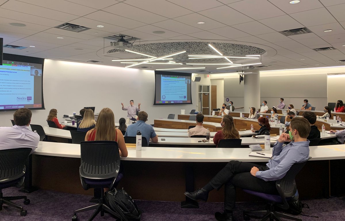 Neeleytcu K Is For King Family Classroom In The Neeley School Of Business State Of The Art Technology Plenty Of Room For Social Distancing Enhanced Learning Experience Learn About L Tomorrow From Tcu Giving