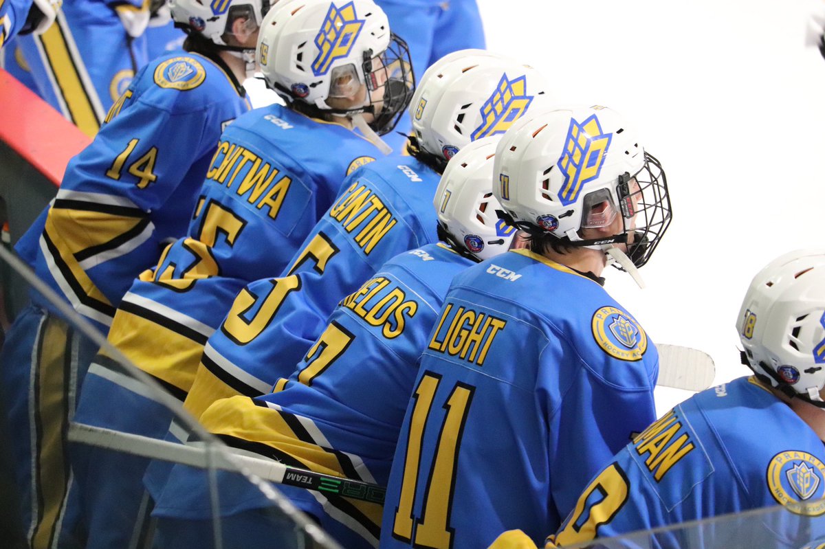 prairie_hockey's tweet image. Missing the games, but committed as a team, to the process of getting better everyday this week. 
#PrairiePower