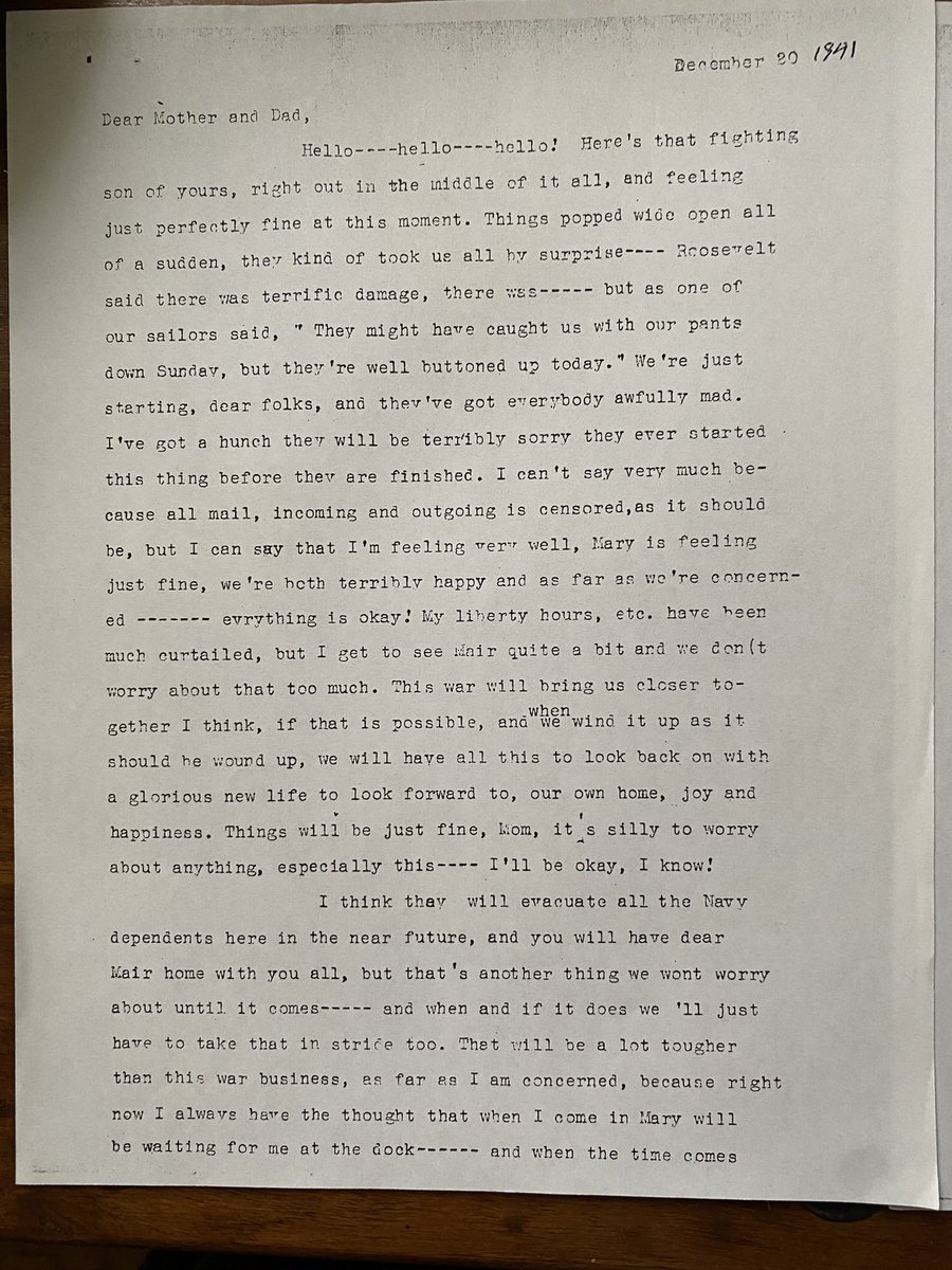 Here’s the full letter: