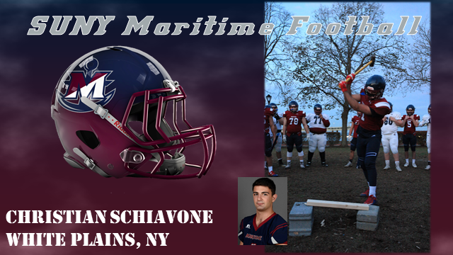 MaritimeFB's tweet photo. Senior Privateers 🏈⚓️🏴‍☠️: 

(Over the next few weeks we will be showcasing our senior class with the new traditions and throwbacks to their freshman year roster picture) 

Christian Schiavone - RB - White Plains, NY https://t.co/DkDRCzCG79
