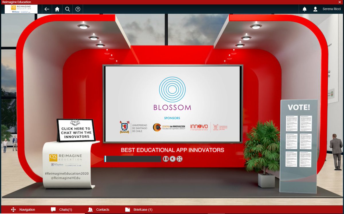 ReimagineHEdu's tweet photo. How can psychophysiological measures be taken in order to increase the quality of life of #onlineusers? Meet Blossom, a #DigitalEducation platform that will explain this process at #ReimagineEducation2020 live now! https://t.co/M6Fdzb9oY9 https://t.co/prk5RaQtIj