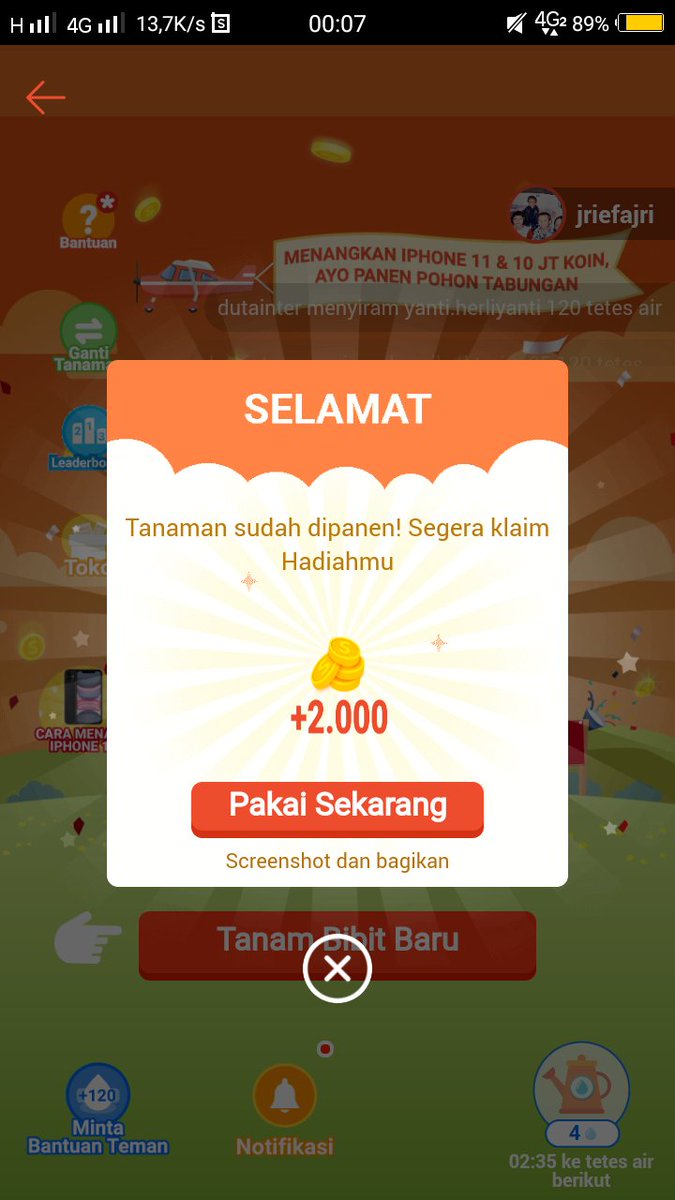 Jripajri's tweet photo. @ShopeeID #SHOPEETANAM1212 https://t.co/e9BiPqs7rB