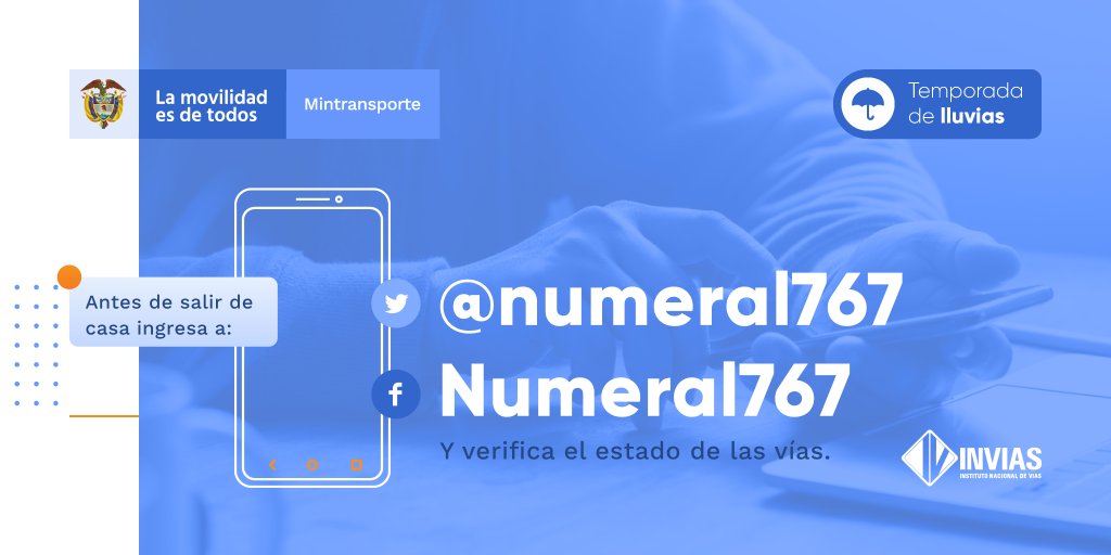#TemporadaDeLluvias | ¿#SabíasQue a través del #767 puedes consultar las novedades de las vías nacionales en tiempo real? ¡Planifica tu viaje! #ViajaSeguro