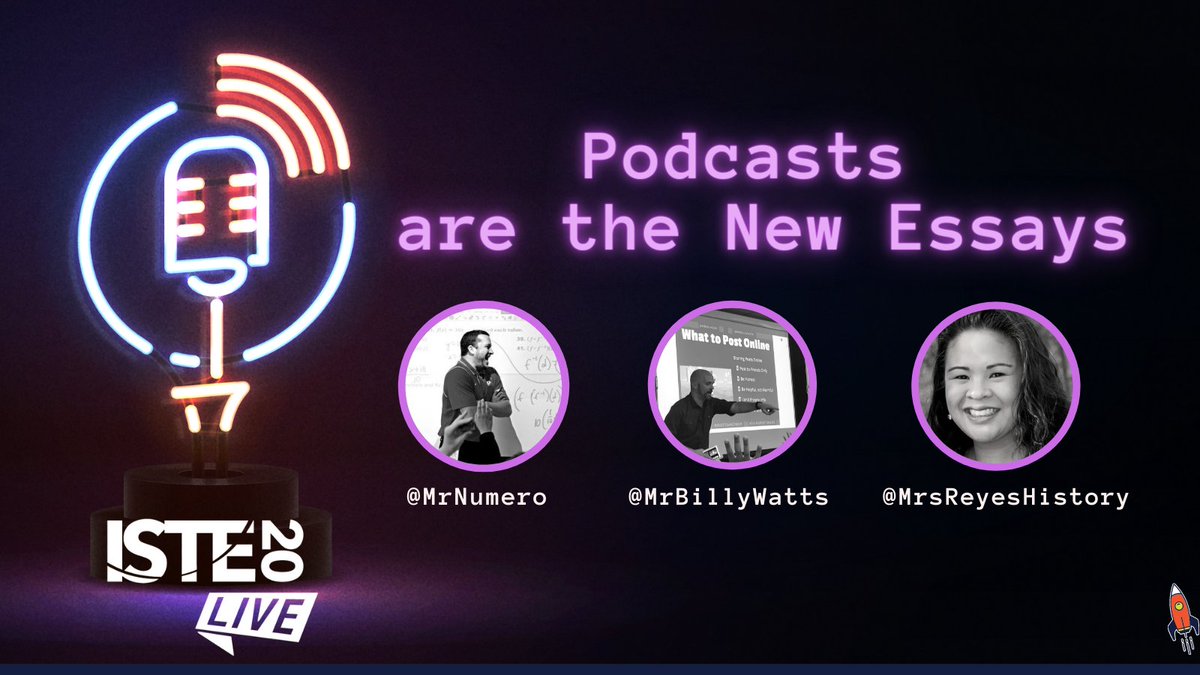 mrbillywatts's tweet image. Episode is up from #iste2020 
A podcast about podcasting with @MrNumero @mrsreyeshistory @itcs4all 
anchor.fm/itcs4all/episo…
What is your Favorite Cookie?
#OatmealRasin
#InceptionPodcast
#ITCs4All
#LetsGetNerdy
#PodcastsAreTheNewEssays