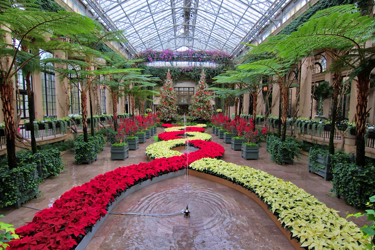 longwoodgardens's tweet photo. Experience the beauty of the season. #LongwoodChristmas https://t.co/v3NXpDpVOX