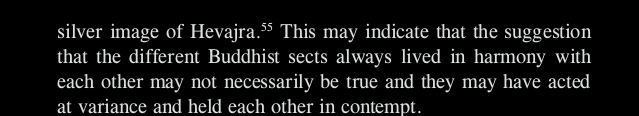 Amusingly enough there IS a mention of a Buddhist temple being burnt in seventh century and it was done by a different Buddhist sect!!