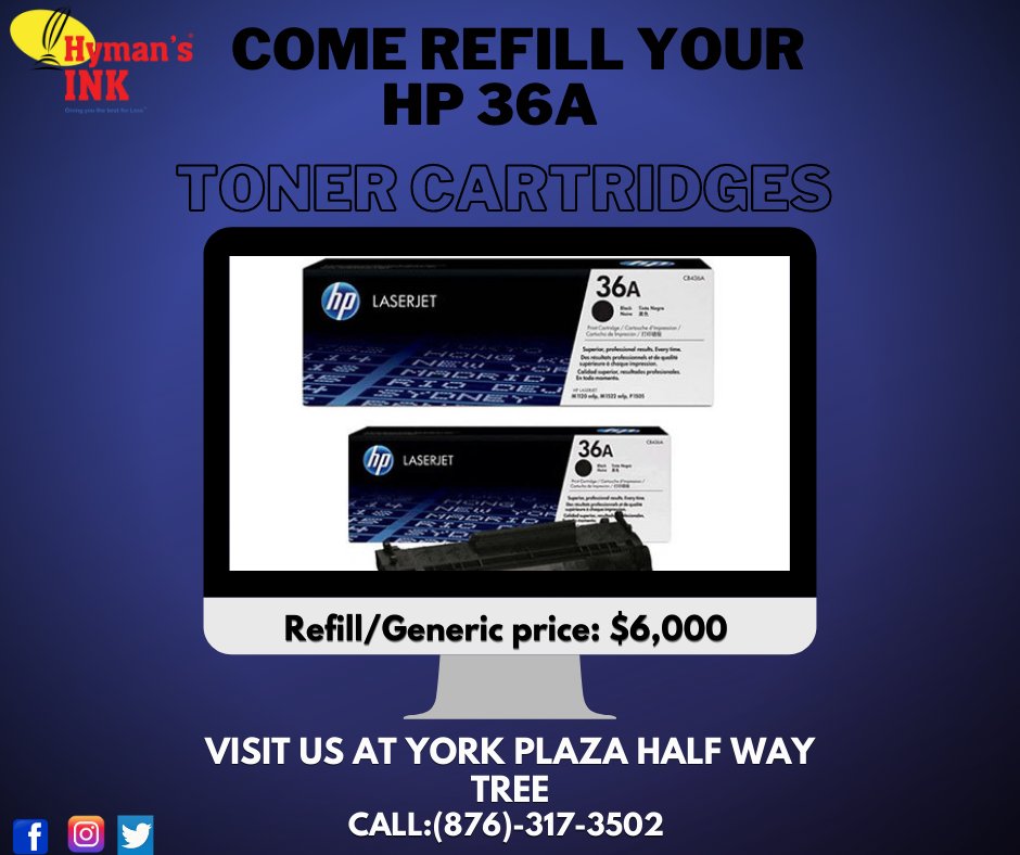 ink refill half way tree